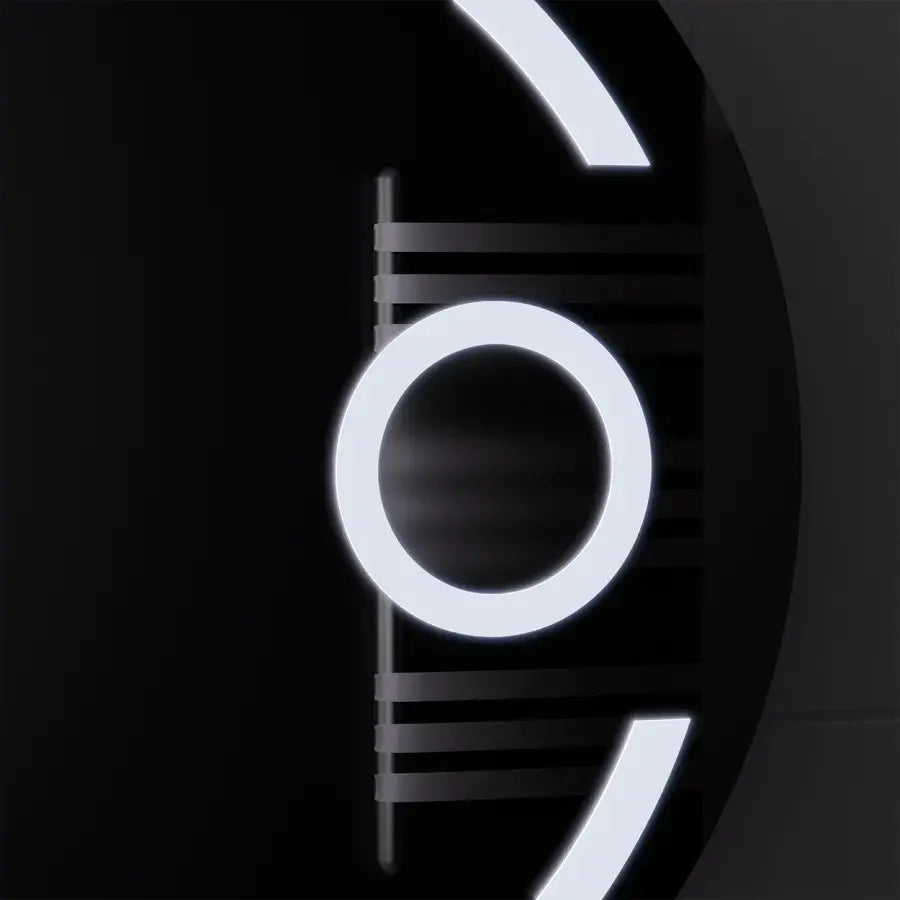 Кръгло светодиодно огледало, 60 см, Visio Motionglow Marcello, система за размразяване, часовник и термометър, козметична лупа, подражаема