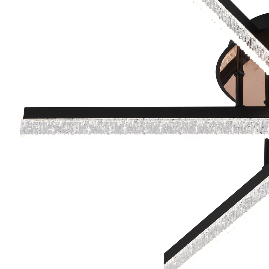 LED полилей с GIO дистанционно управление, 43W, 4 елемента, студена/неутрална светлина/неутрална, бяла, бяла