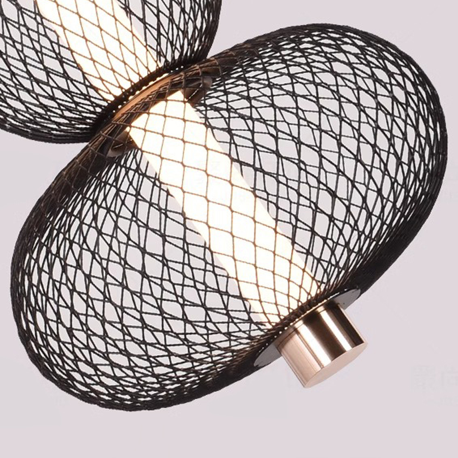 Окачен LED полилей LM550/3BK, 12W, светлина 3000/4000/6000K, черен