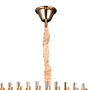 Кристален полилей VERSAILLES Supremo, CC900/800GD, 12xE14, диаметър 80 см, блестящо злато, регулируема височина, метал и кристал