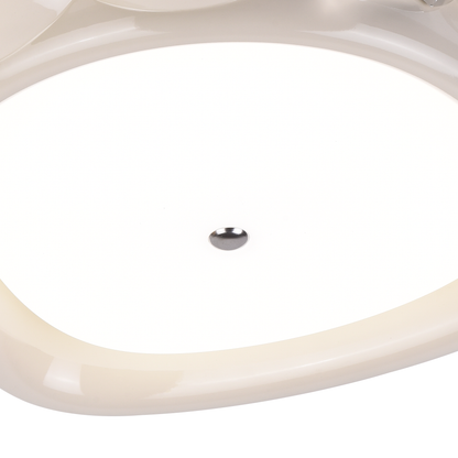 LED LED SOFIA, 34W, зелен акрил, месец и звезда, 3000K/4000K/6000K