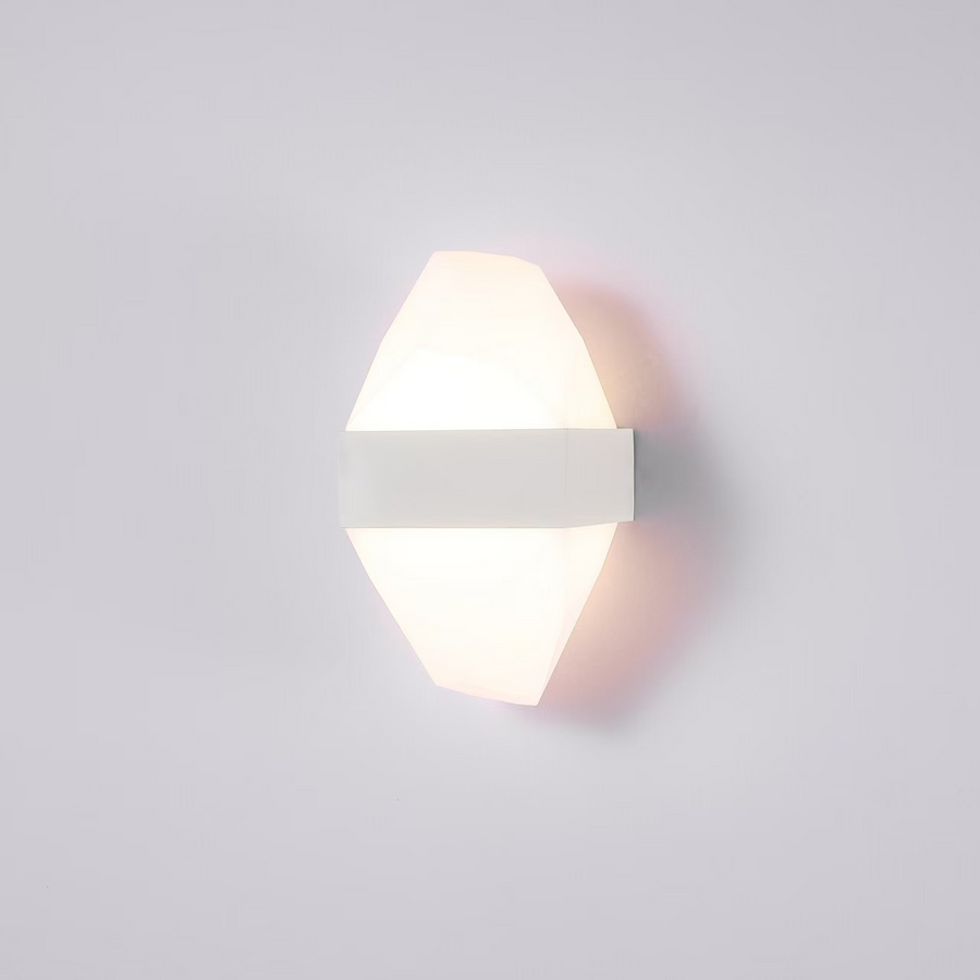 Нанесете екстериор LED Kennedy 12W черно и бяло