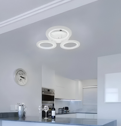 Lud Led Mara 24W, 3 кръга, неутрална светлина, бяла