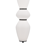 Окачен LED полилей с дистанционно управление 78W, LM510/5BK, регулируема височина, топла/студена/неутрална светлина 3000K/4000K/6000K, бял, метал