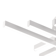 GIO LED полилей, 82 W, студена/топла/неутрална светлина, бял