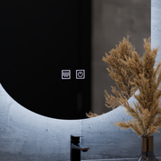 Овално LED огледало, 50X80cm, E14S/50X80, Touch, Demister System