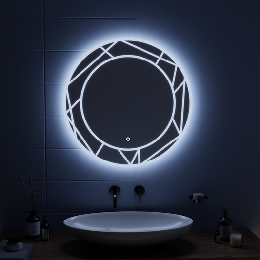 LED Touch Astrix 70x70 cm огледало
