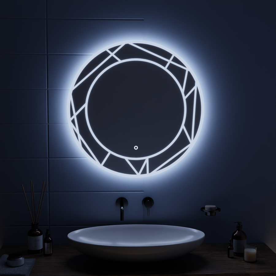 LED Touch Astrix 70x70 cm огледало
