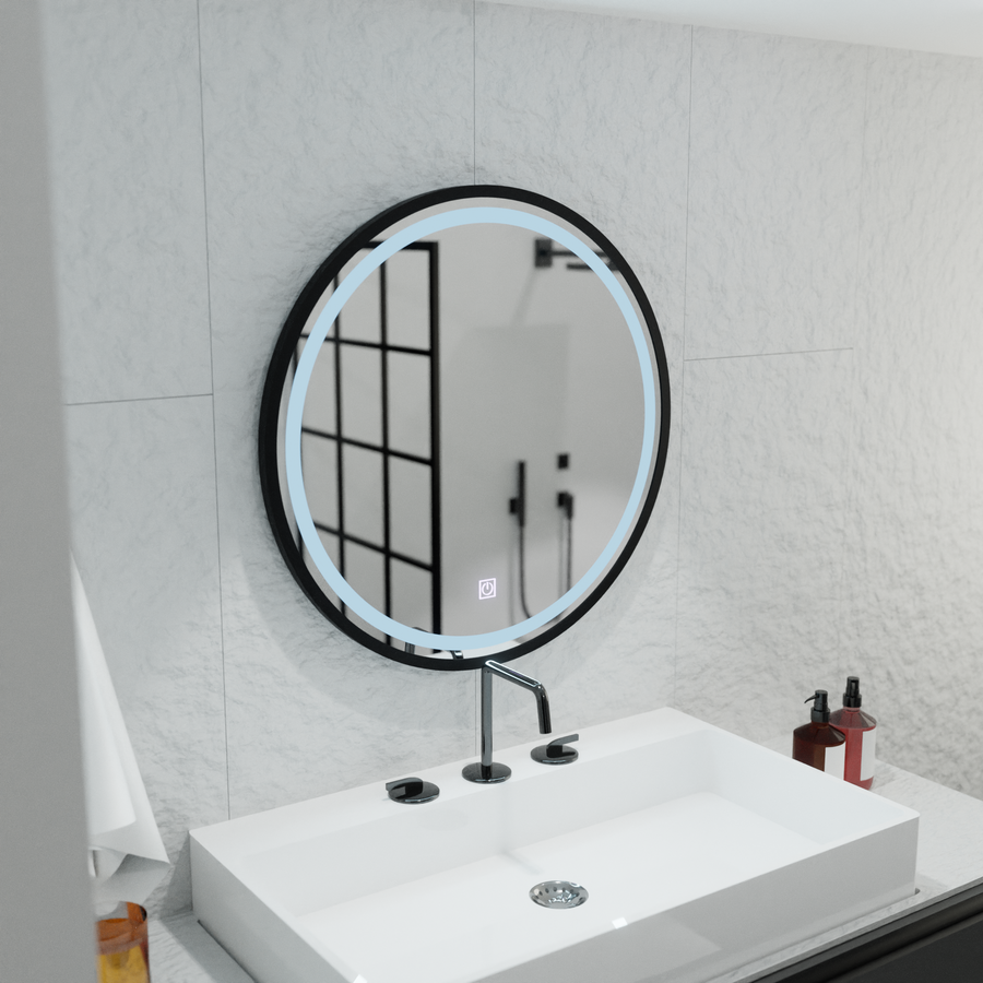 Огледало LED кръг 80см Piazza Basic Touch