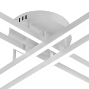 LED полилей с дистанционно управление GIO, 54 W, 4 елемента, студена/хладна/неутрална светлина, димируем, бял