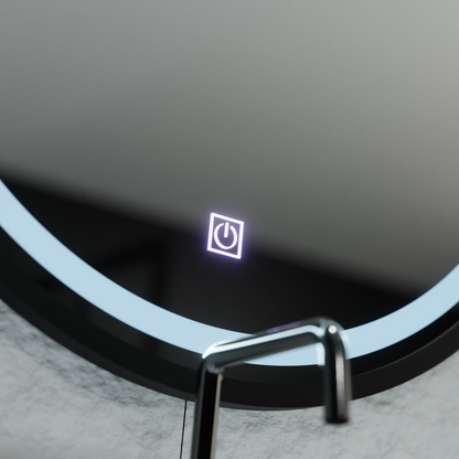 Огледало LED кръг 80см Piazza Basic Touch