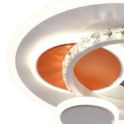Heliox Crystal LED полилей, 45W, 4 кръга, студена/гореща/неутрална светлина, бяла