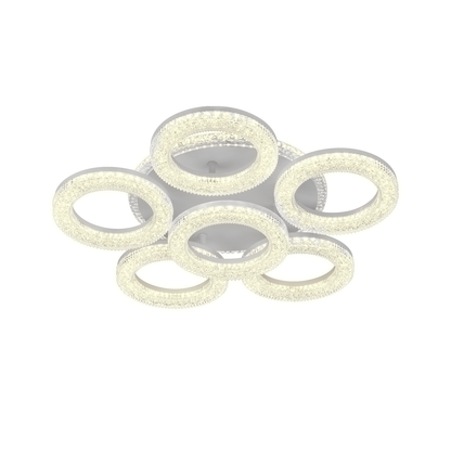 LED LED FREJA с дистанционно управление, 90W, 3000K/4000K/6000K, по -ниска, бяла, кристали