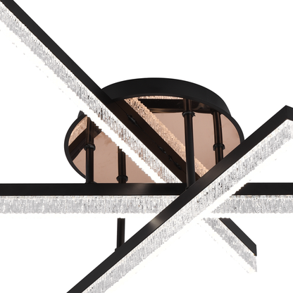 LED полилей с GIO дистанционно управление, 43W, 4 елемента, студена/неутрална светлина/неутрална, бяла, бяла