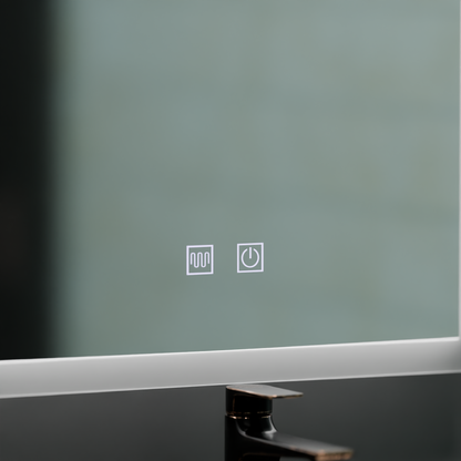 Огледало LED Touch Alecsidra Defrition System 45x60cm