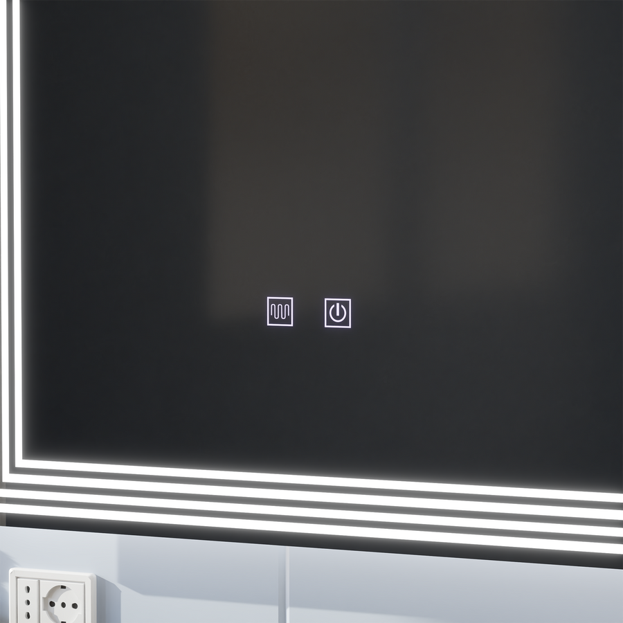 Огледало LED Touch 60x80 cm Marcello Funghi Collection