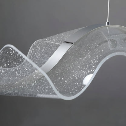 LED полилей с дистанционно управление, окачен AMI 63W, линеен, студена/топла/неутрална светлина, бял, регулируема височина