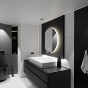54x60 Semiluna LED огледало, Touch Arcana, система за размразяване, подражаема