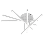 LED полилей с дистанционно управление GIO, 65 W, 5 елемента, студена/хладна/неутрална светлина, димируем, бял