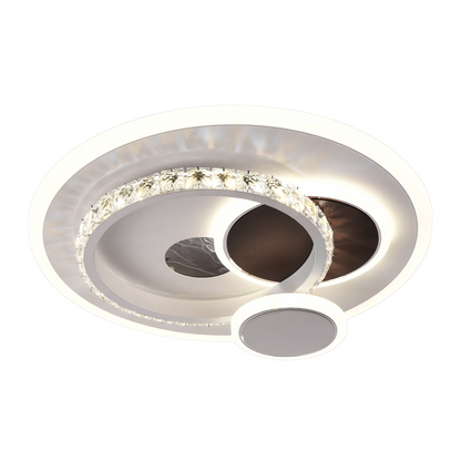 LED LED HELIOX, 43W, 4 кръга, студена/гореща/неутрална светлина, черно