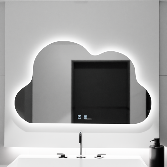 Огледален светодиод, нито 60x40cm Nuvola Touch System, който може да се намали