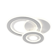 LED LED квадрат 36W, 3 кръга, студена/гореща/неутрална светлина, бяла