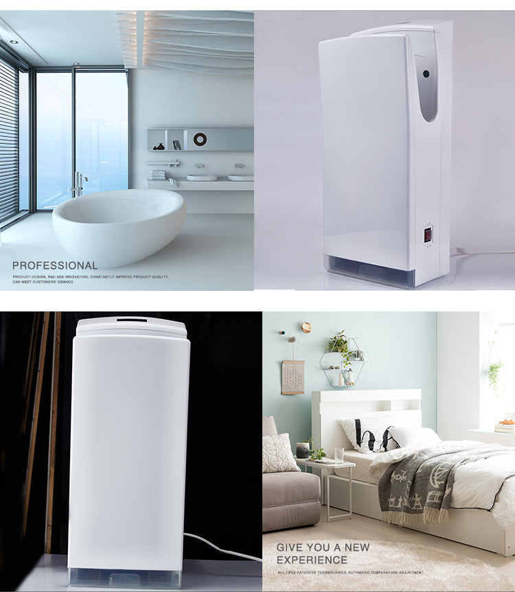 Ръчна сушилня със сензор, 1200W, бяла, пластмасова, FL/2020