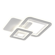LED LED квадрат 34W, 3 квадрата, студена/гореща/неутрална светлина, бяло