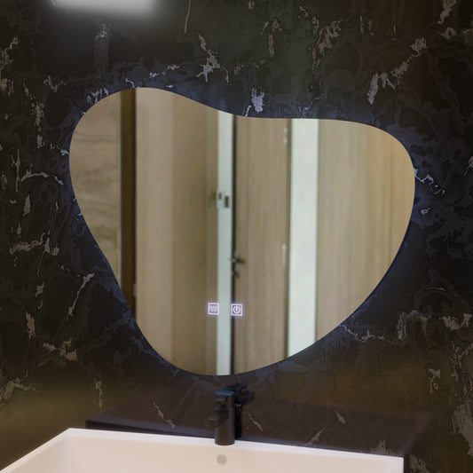 Огледално LED Touch Touch Avonita Disbrulation System 87x70cm