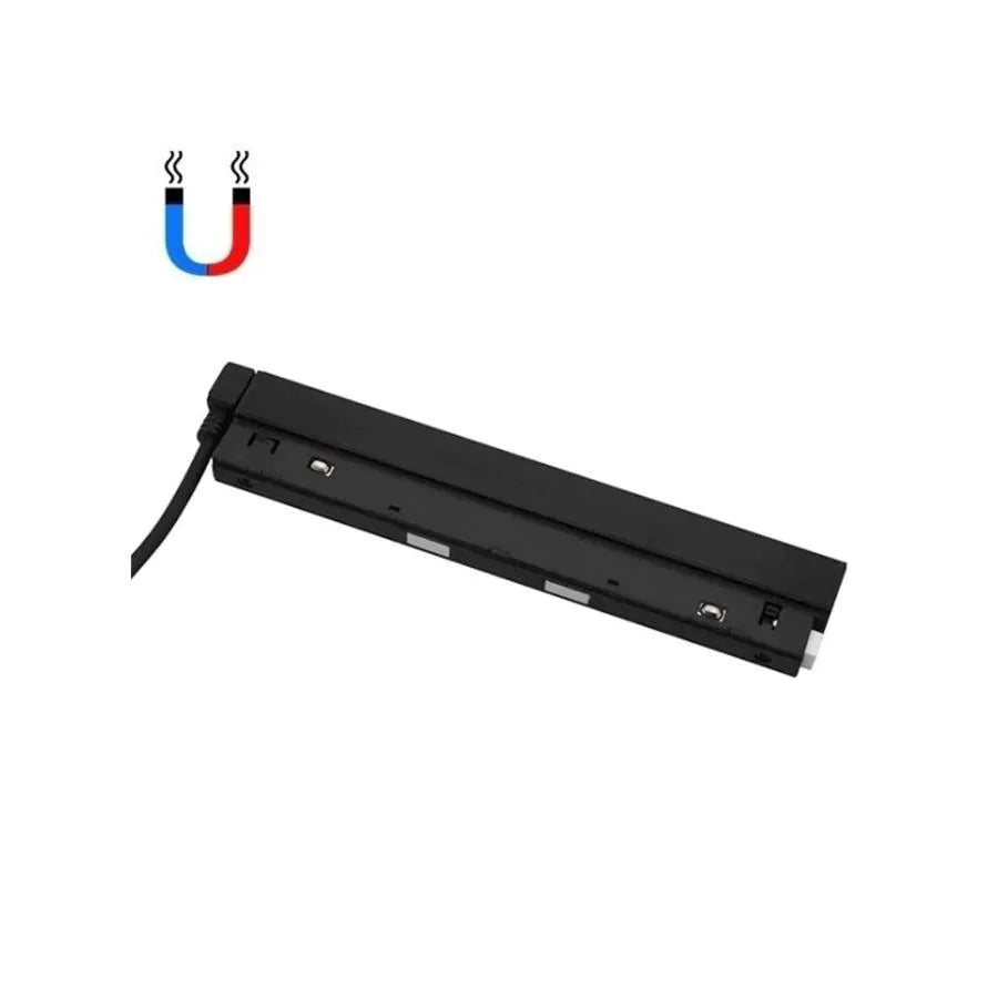 200W, черна, метална магнитна релса