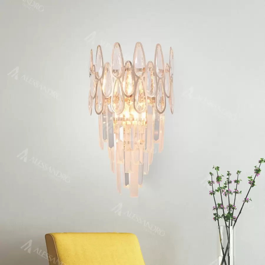 Нанесете Crystal Arzu 2x E27 злато