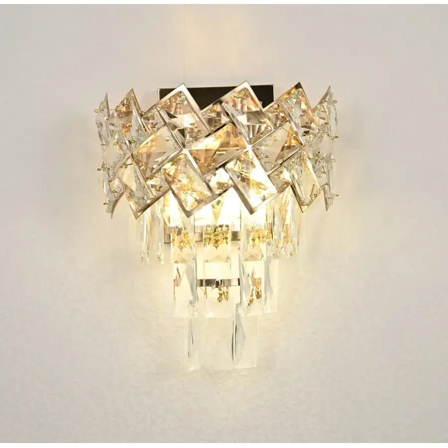 Нанесете Crystal Alara 2x E27 злато
