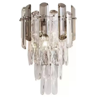 Нанесете Crystal Jonathan 2x E27 сребро