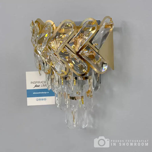 Нанесете Crystal Josephine 2x E14 Gold