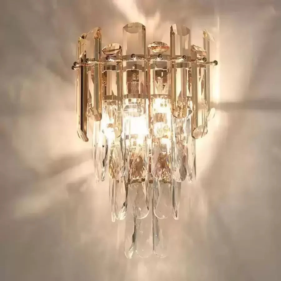 Нанесете Crystal Lorena 2x E27 злато