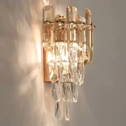 Нанесете Crystal Lorena 2x E27 злато