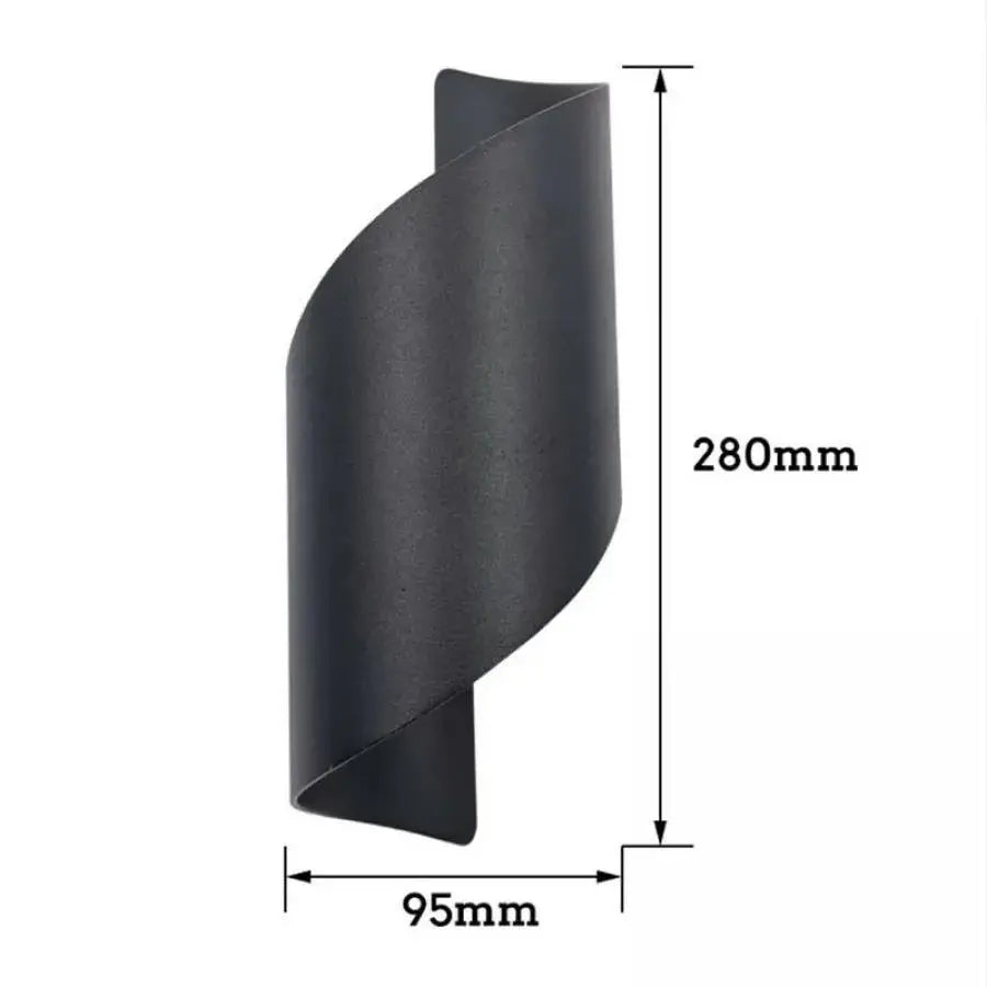 Нанесете екстериор Angela, 10W, Black