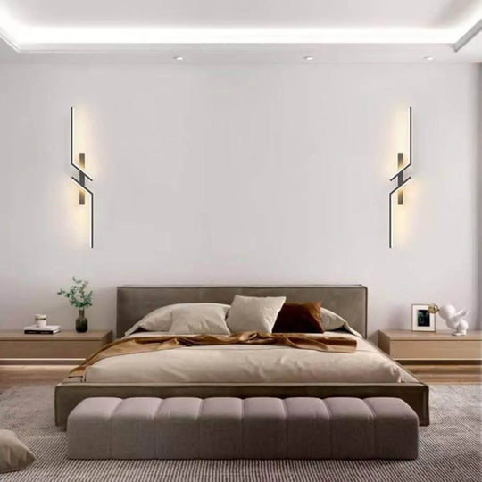 Avyaan LED стенна лампа 22W Черна Вътрешни стенни лампи Заглавие по подразбиране Alessandro Design