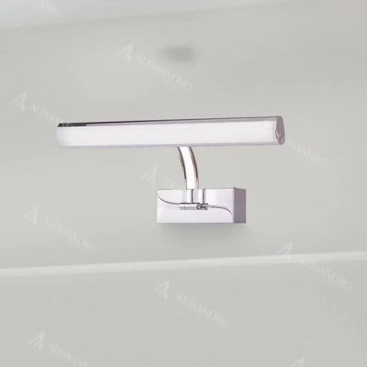 Нанесете LED баня Georgi, 24W, сребро