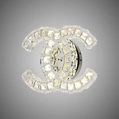 Нанесете LED кристал Yanira 28W, сребро