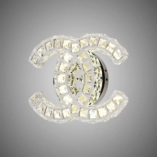 Нанесете LED кристал Yanira 28W, сребро