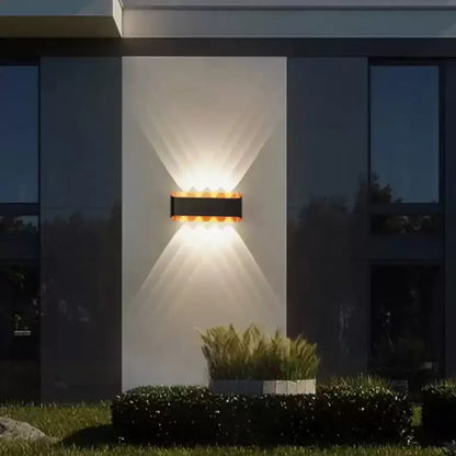 Нанесете LED външен LED Elliot 8W черно злато