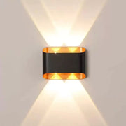 Нанесете външен LED Ellis 4W черно злато