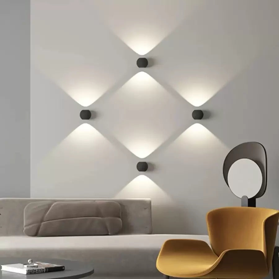 Нанесете външен LED Sacha 2W IP65 Black
