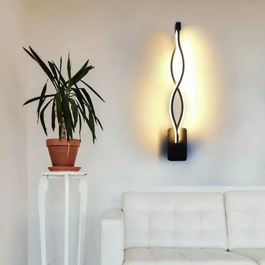 Нанесете LED Johari, 34W, черно, студено/горещо/неутрална светлина