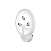 Нанесете LED DAISY, 13W, студена/гореща/неутрална светлина, бяла с кристал