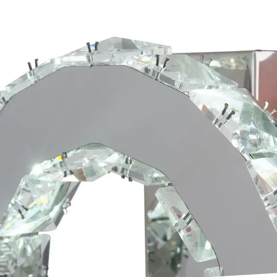 LED LED 8W, Major, Crystal K9, лъскав, кръгъл, студен/горещ/неутрален свят