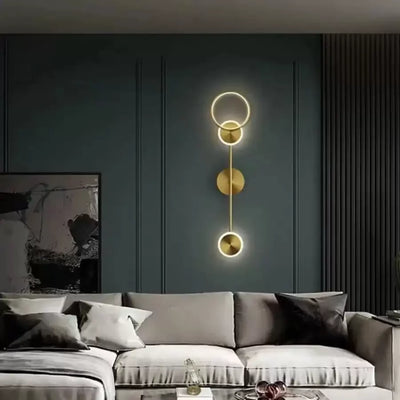 Нанесете LED Rylan 24W Gold