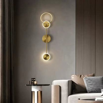 Нанесете LED Rylan 24W Gold