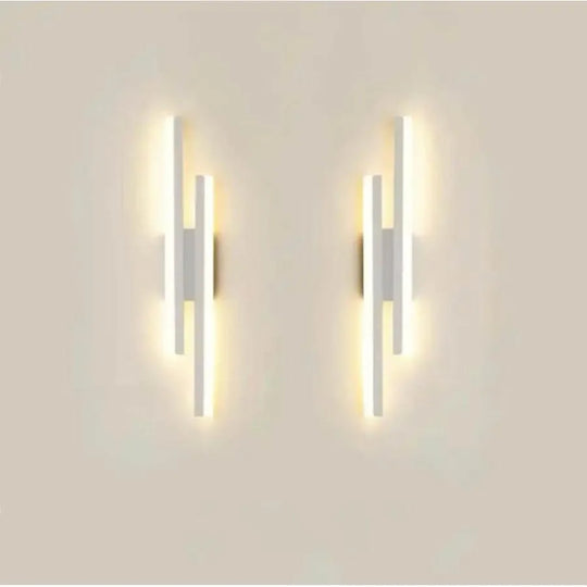 Soho LED стенна лампа, 18W, акрил, бяла вътрешна стенна лампа Заглавие по подразбиране Alessandro Design
